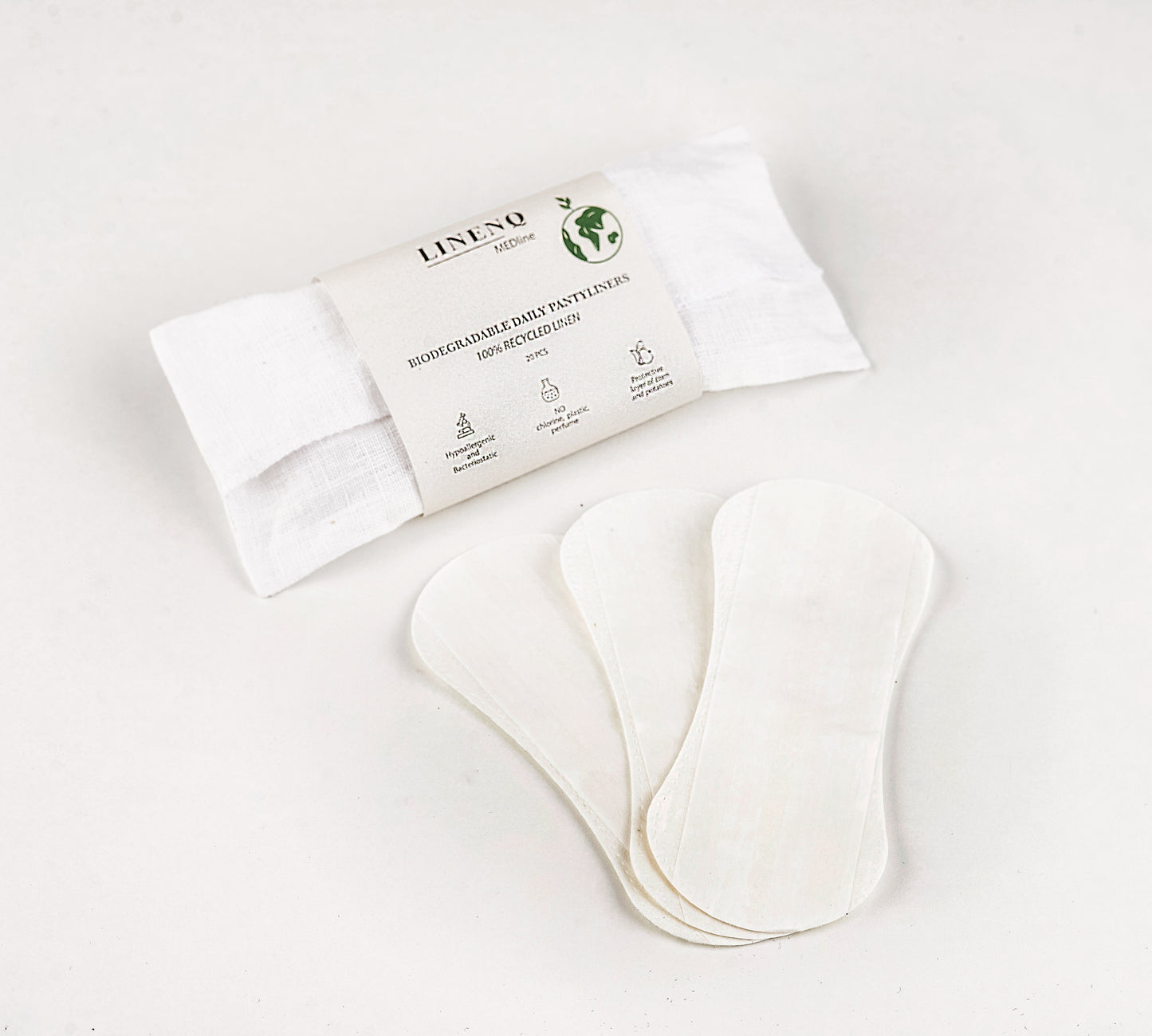 Linen and cotton sanitary pads