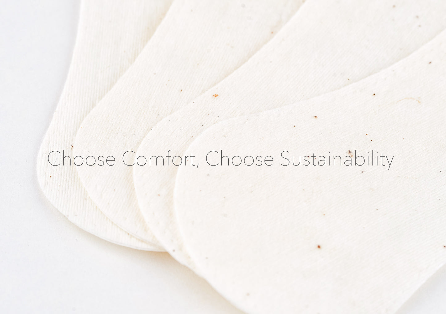 Linen and cotton sanitary pads