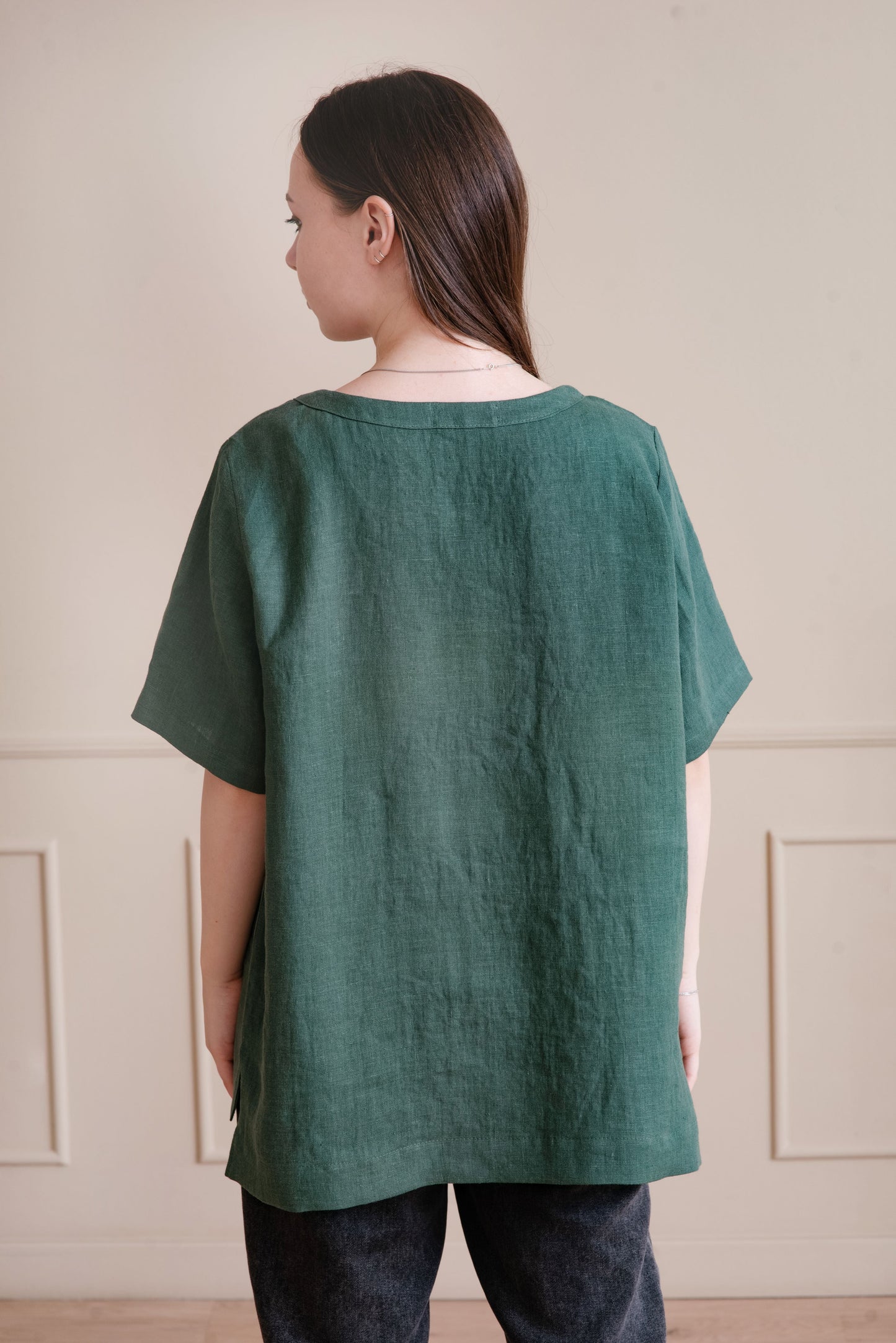Lightweight linen t-shirt
