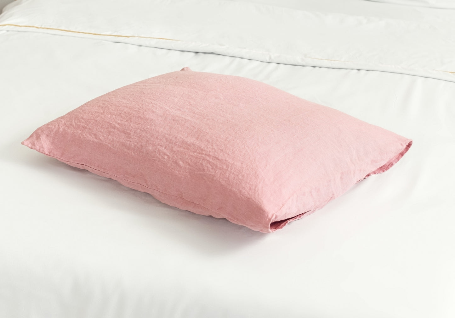 Standard size linen pillow case