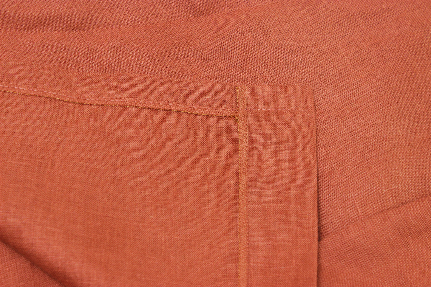 Front button linen skirt