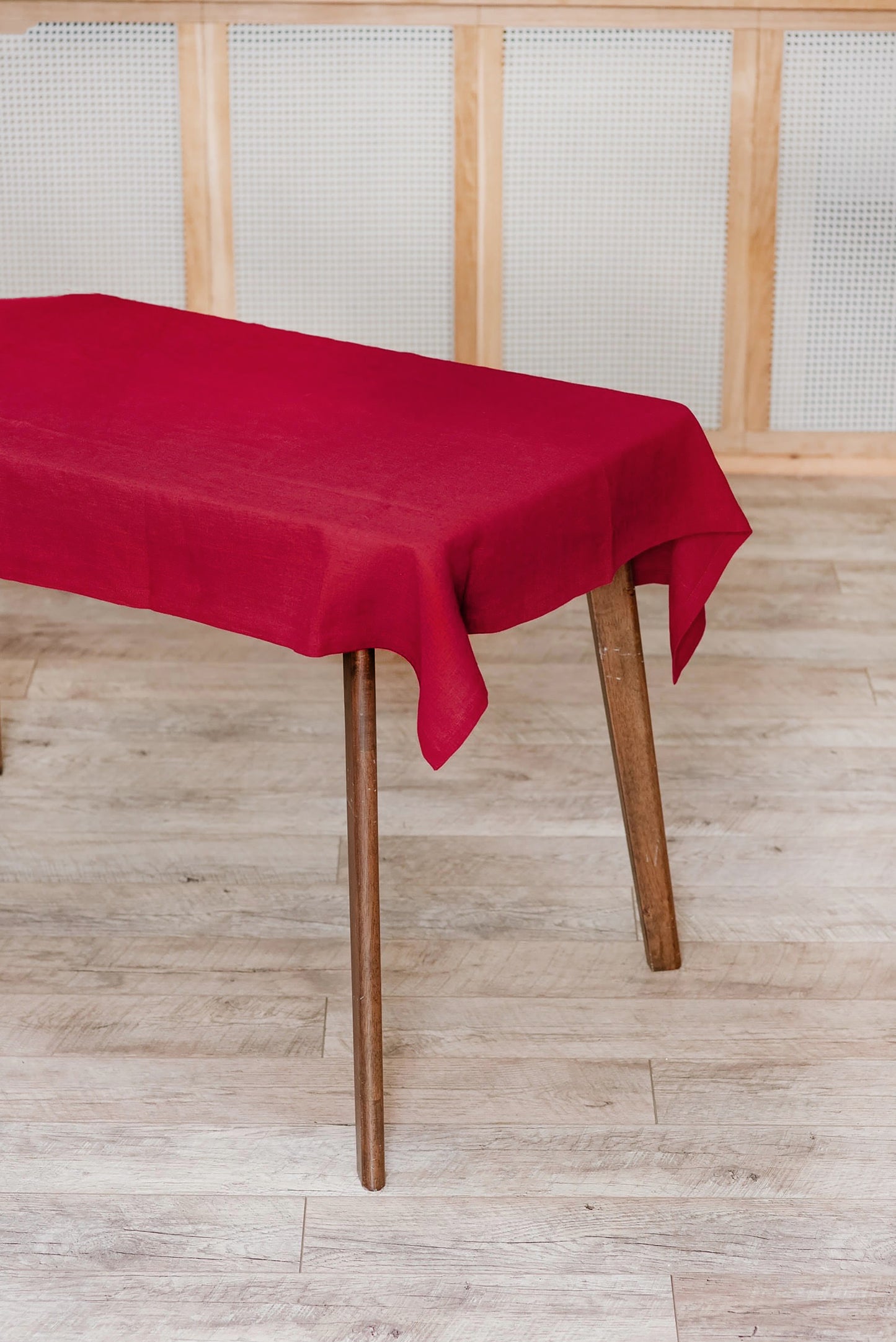 Linen tablecloth rectangle