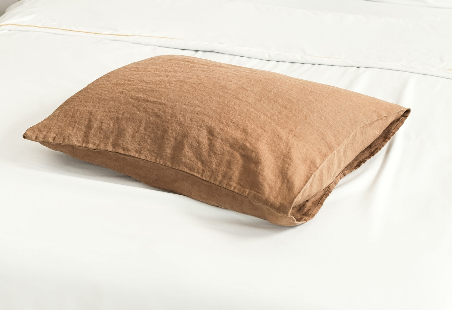 Standard size linen pillow case