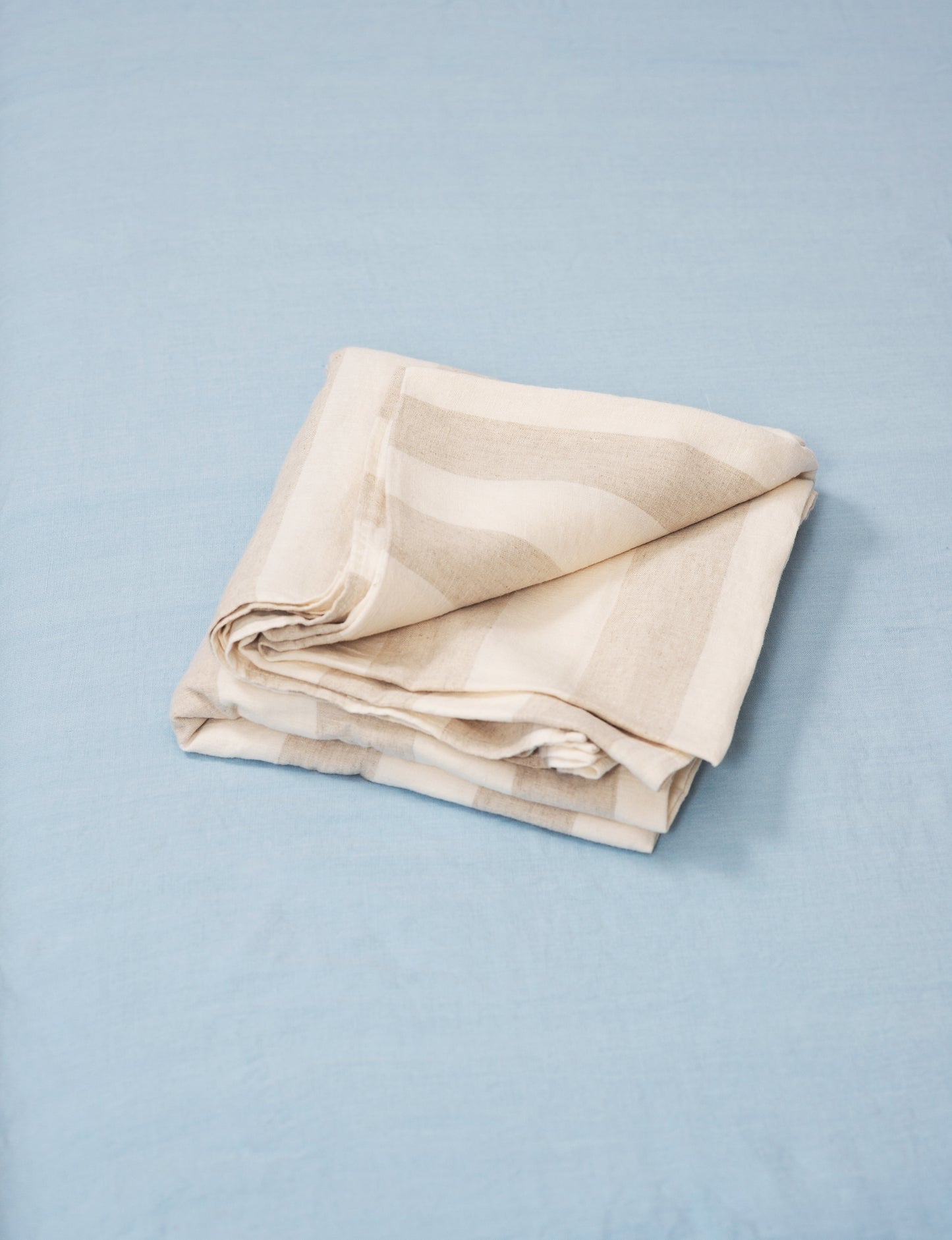 Linen flat sheet in Queen size