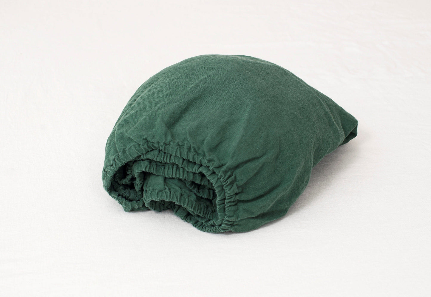 Linen fitted sheet in Full, Queen, King sizes