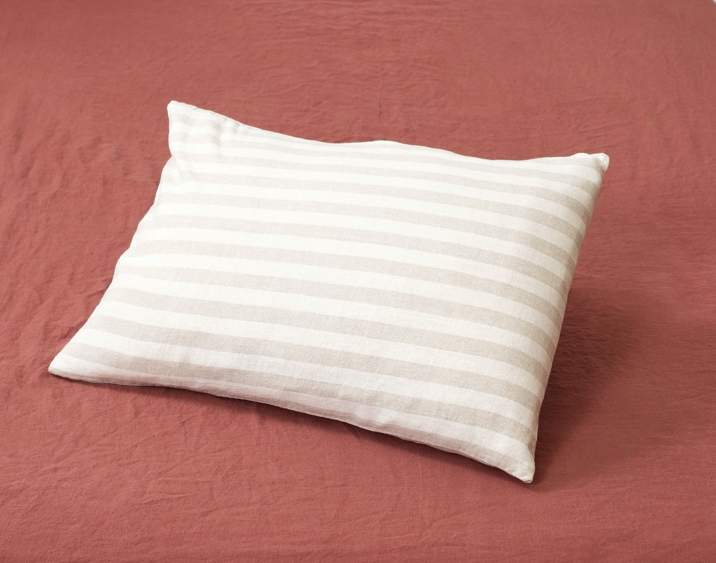 Standard size linen pillow case