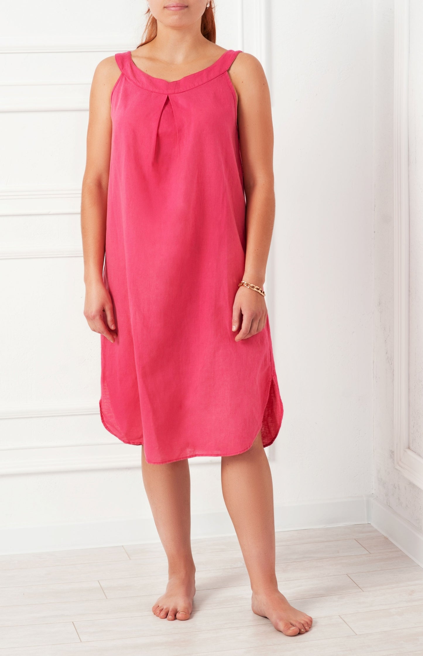 Restful linen dress
