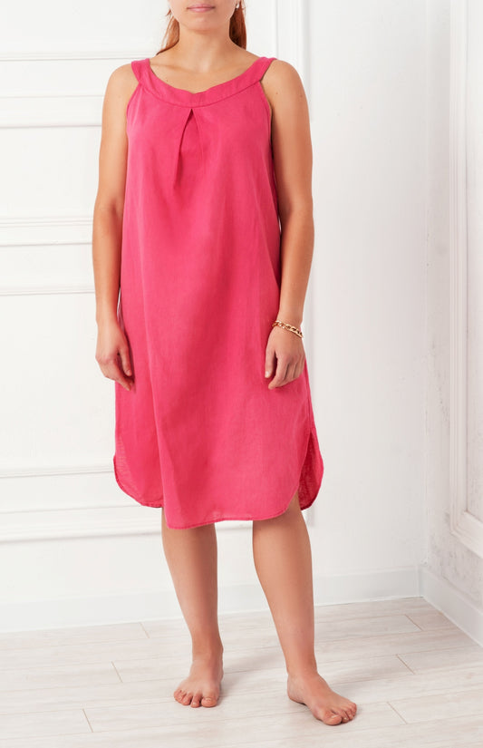 Restful linen dress