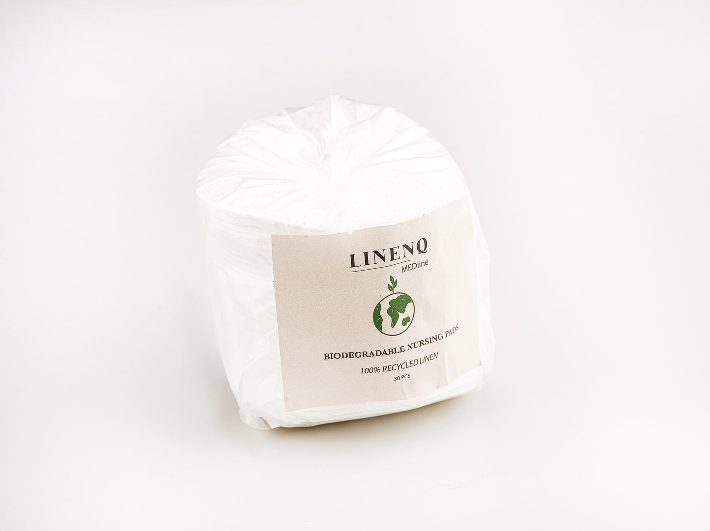 Linen and cotton nursing pads