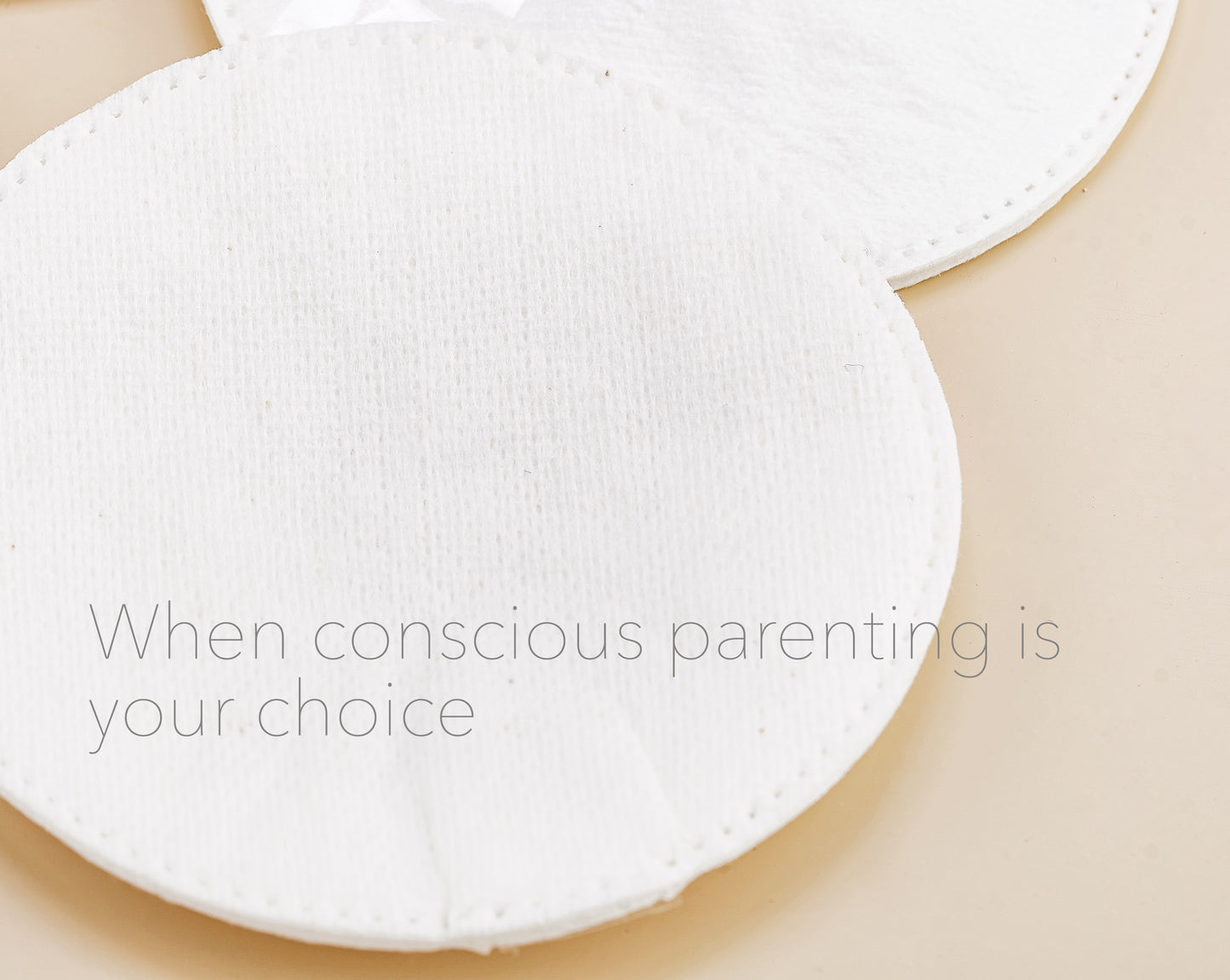 Linen and cotton nursing pads