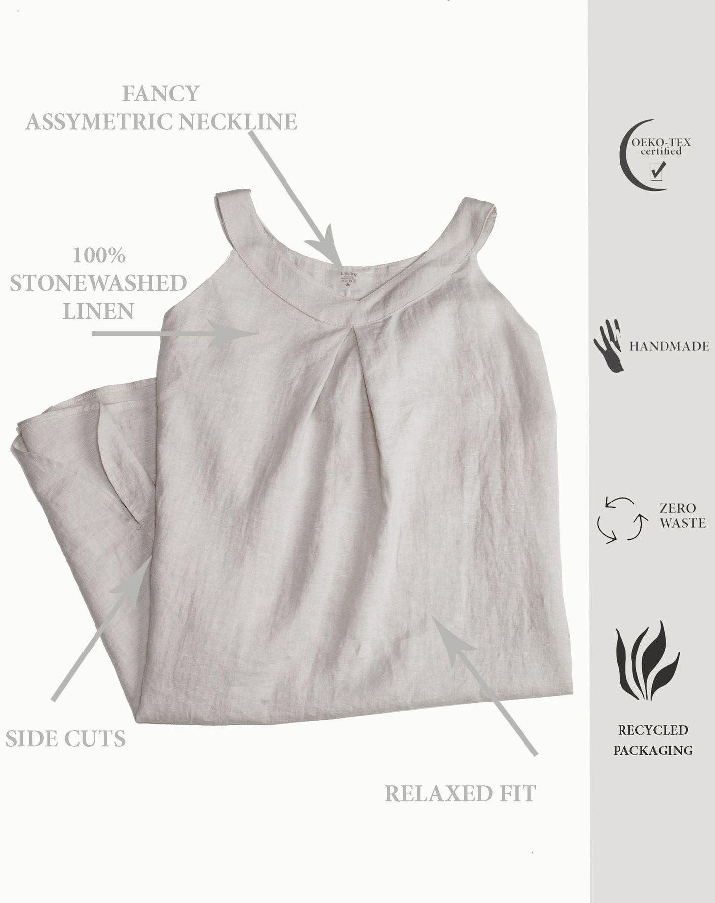 Restful linen nightdress