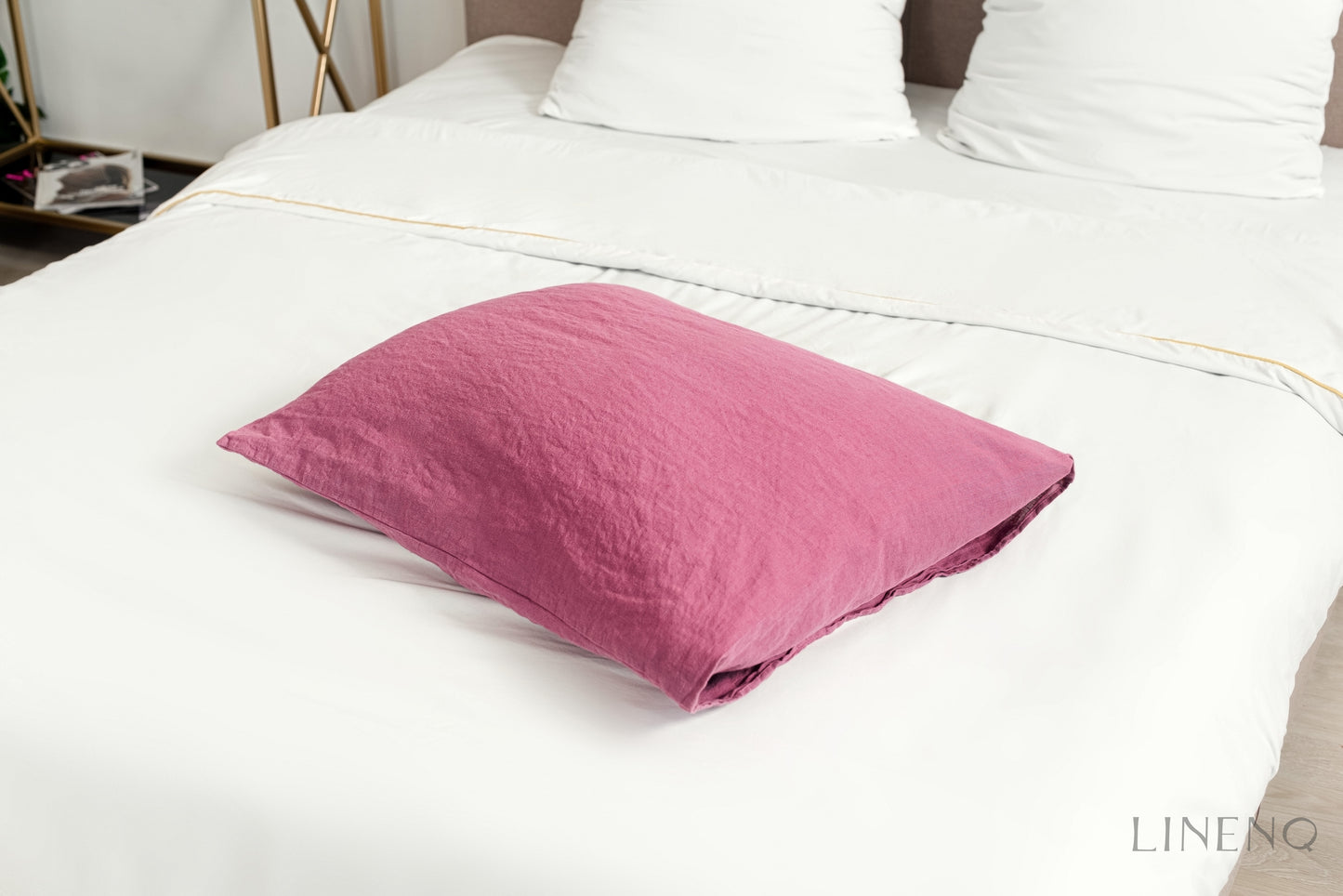 Jam linen bedding: Fitted sheet, Flat sheet, Pillowcase or Set